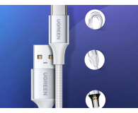 UGREEN Kabel  	US288USB do USB-C QC3.0 1m biały - 1489025 - zdjęcie 4